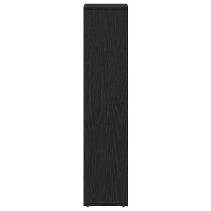 Dulap de baie cu suport pentru role, negru, 20,5x20x90 cm - WALTI WALTI