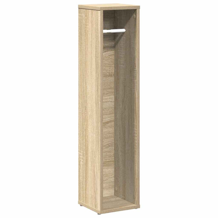Dulap de baie cu suport pentru role, stejar Sonoma, 20,5x20x90 cm - WALTI WALTI