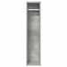 Dulap de baie cu suport pentru role, gri beton, 20,5x20x90 cm - WALTI WALTI