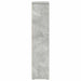 Dulap de baie cu suport pentru role, gri beton, 20,5x20x90 cm - WALTI WALTI