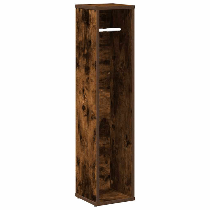 Dulap de baie cu suport pentru role, stejar afumat, 20,5x20x90 cm - WALTI WALTI