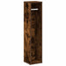 Dulap de baie cu suport pentru role, stejar afumat, 20,5x20x90 cm - WALTI WALTI