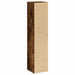 Dulap de baie cu suport pentru role, stejar afumat, 20,5x20x90 cm - WALTI WALTI