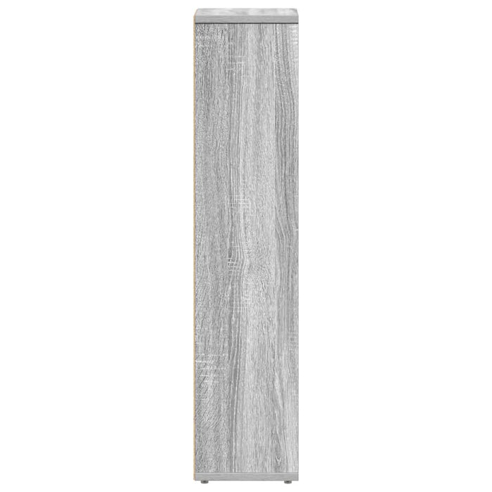 Dulap de baie cu suport pentru role gri Sonoma 20,5x20x90 cm - WALTI WALTI