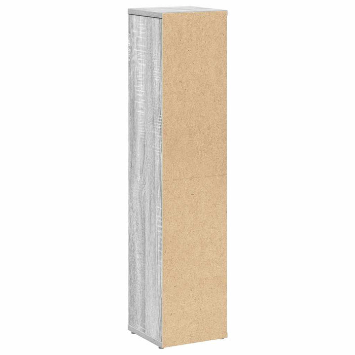 Dulap de baie cu suport pentru role gri Sonoma 20,5x20x90 cm - WALTI WALTI