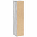 Dulap de baie cu suport pentru role gri Sonoma 20,5x20x90 cm - WALTI WALTI