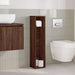 Dulap de baie cu suport pentru role, stejar maro, 20,5x20x90 cm - WALTI WALTI