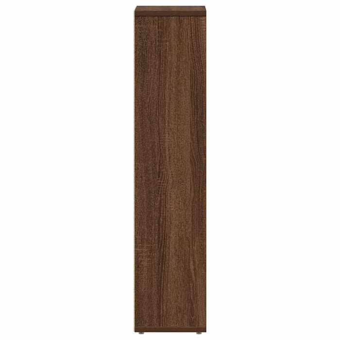 Dulap de baie cu suport pentru role, stejar maro, 20,5x20x90 cm - WALTI WALTI