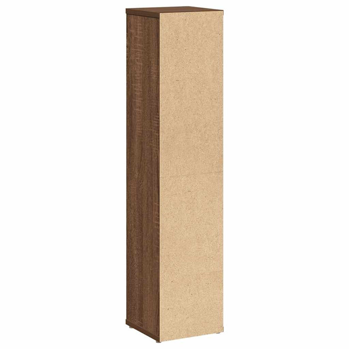 Dulap de baie cu suport pentru role, stejar maro, 20,5x20x90 cm - WALTI WALTI
