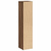 Dulap de baie cu suport pentru role, stejar maro, 20,5x20x90 cm - WALTI WALTI