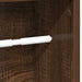 Dulap de baie cu suport pentru role, stejar maro, 20,5x20x90 cm - WALTI WALTI