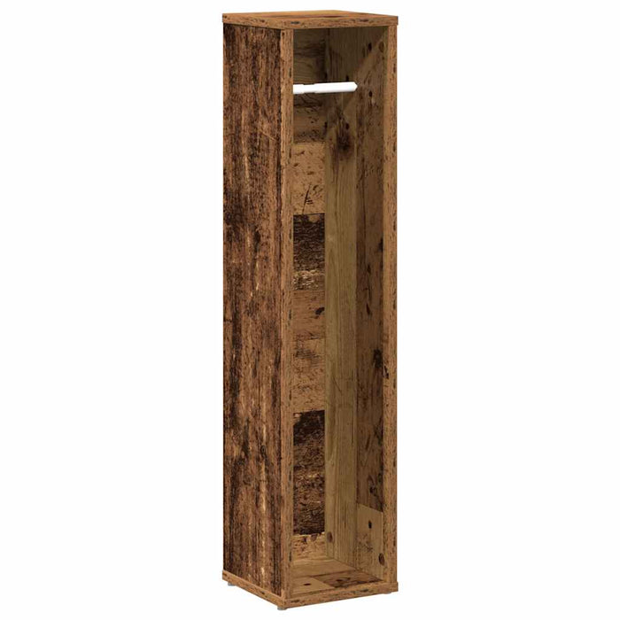 Dulap de baie cu suport pentru role, lemn vechi, 20,5x20x90 cm - WALTI WALTI
