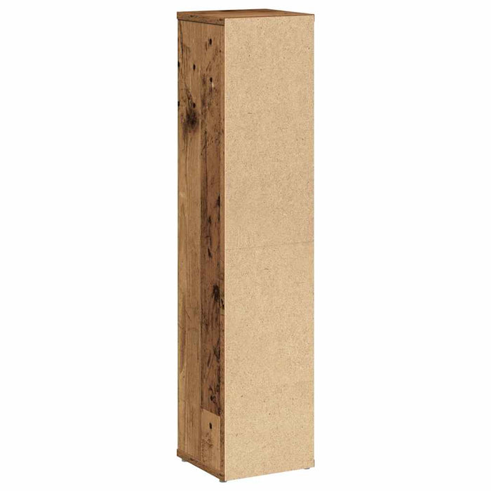 Dulap de baie cu suport pentru role, lemn vechi, 20,5x20x90 cm - WALTI WALTI
