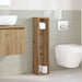 Dulap de baie cu suport pentru role, stejar artizanal, 20,5x20x90 cm - WALTI WALTI