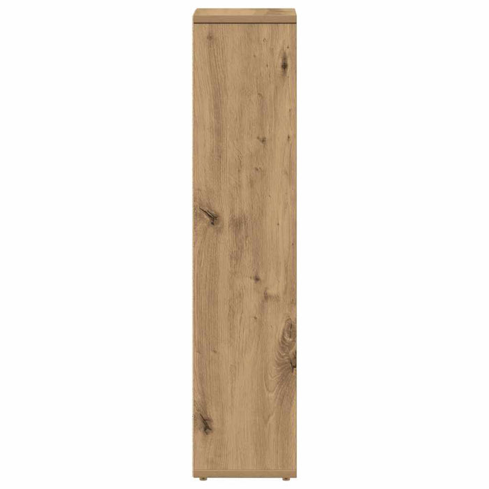 Dulap de baie cu suport pentru role, stejar artizanal, 20,5x20x90 cm - WALTI WALTI