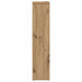 Dulap de baie cu suport pentru role, stejar artizanal, 20,5x20x90 cm - WALTI WALTI