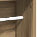 Dulap de baie cu suport pentru role, stejar artizanal, 20,5x20x90 cm - WALTI WALTI