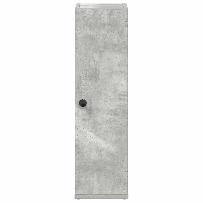 Dulap de baie cu suport role, gri beton, 20,5x22x72 cm WALTI