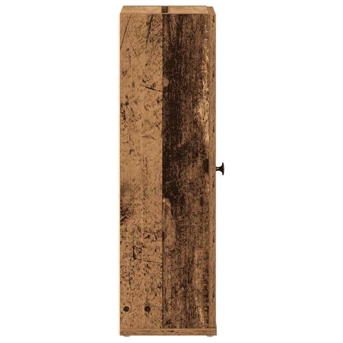 Dulap de baie cu suport role, lemn vechi, 20,5x22x72 cm - WALTI WALTI