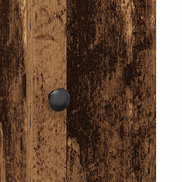Dulap de baie cu suport role, lemn vechi, 20,5x22x72 cm - WALTI WALTI