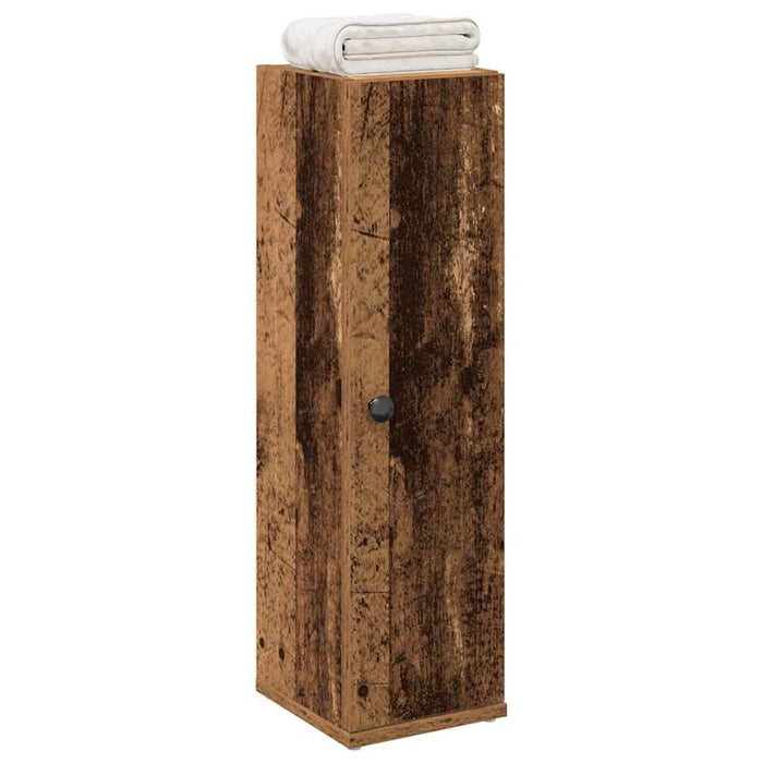 Dulap de baie cu suport role, lemn vechi, 20,5x22x72 cm - WALTI WALTI