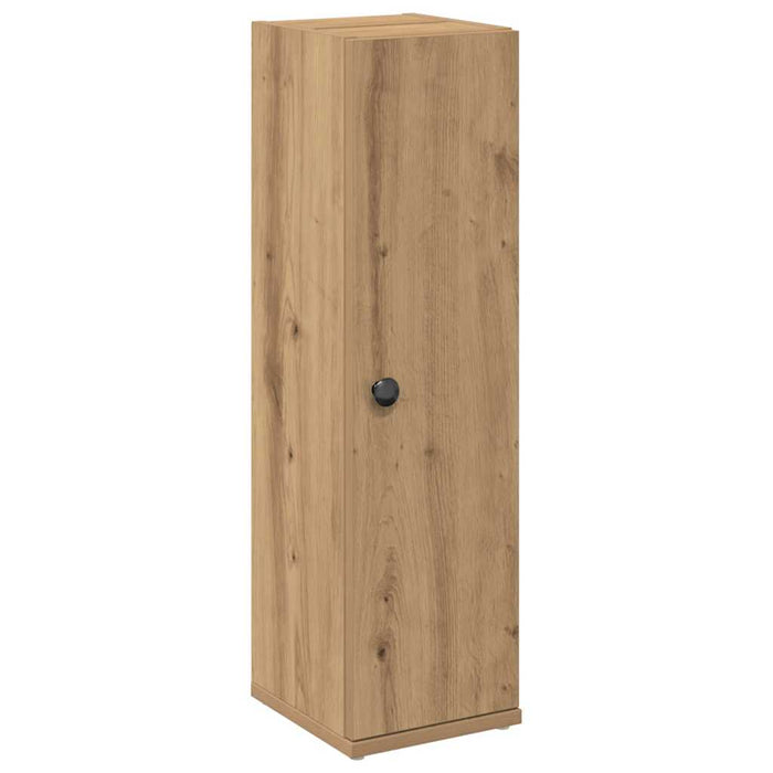 Dulap de baie cu suport role, stejar artizanal, 20,5x22x72 cm - WALTI WALTI