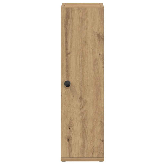 Dulap de baie cu suport role, stejar artizanal, 20,5x22x72 cm - WALTI WALTI