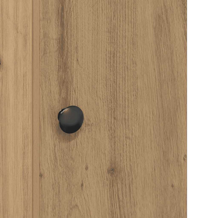 Dulap de baie cu suport role, stejar artizanal, 20,5x22x72 cm - WALTI WALTI