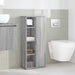 Dulap de baie cu suport role, sonoma gri, 39x22x90 cm - WALTI WALTI
