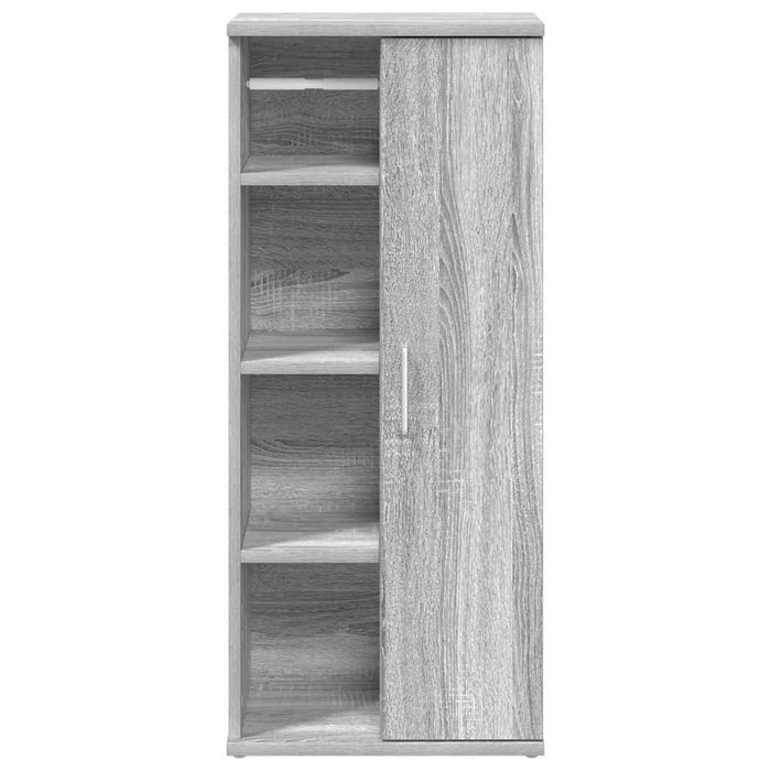 Dulap de baie cu suport role, sonoma gri, 39x22x90 cm - WALTI WALTI