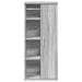 Dulap de baie cu suport role, sonoma gri, 39x22x90 cm - WALTI WALTI