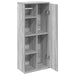 Dulap de baie cu suport role, sonoma gri, 39x22x90 cm - WALTI WALTI