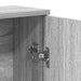 Dulap de baie cu suport role, sonoma gri, 39x22x90 cm - WALTI WALTI