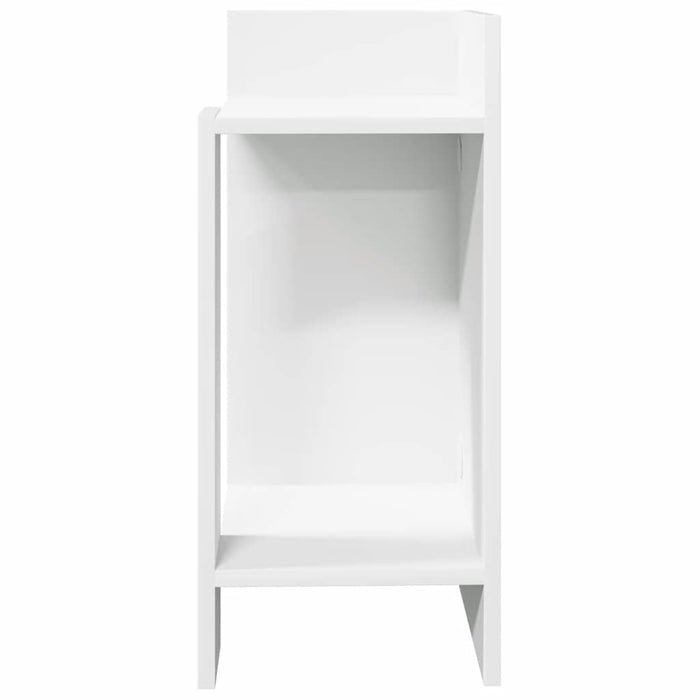 Masă laterală cu poliță albă 25,5x27x60 cm - WALTI WALTI