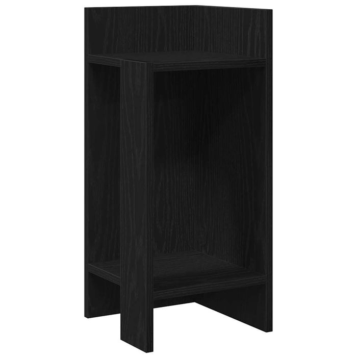 Masă laterală cu poliță negru 25,5x27x60 cm - WALTI WALTI