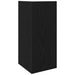 Mese laterale 2 buc cu raft negru 25,5x27x60 cm - WALTI WALTI