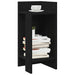 Mese laterale 2 buc cu raft negru 25,5x27x60 cm - WALTI WALTI