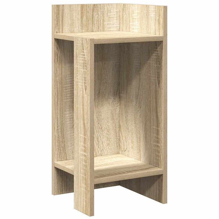 Masă laterală cu poliță Stejar Sonoma 25,5x27x60 cm - WALTI WALTI