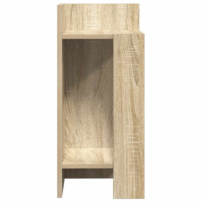 Masă laterală cu poliță Stejar Sonoma 25,5x27x60 cm - WALTI WALTI