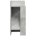 Masă laterală cu poliță gri beton 25,5x27x60 cm - WALTI WALTI