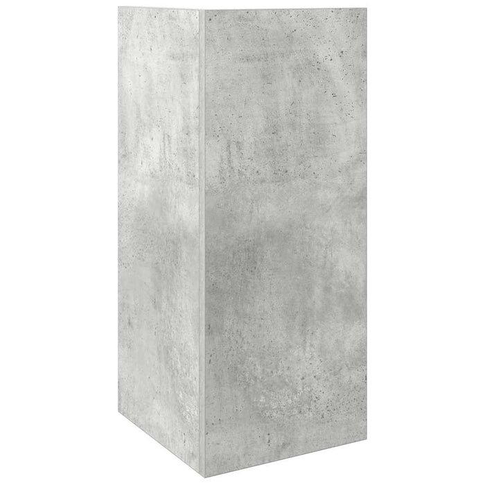 Masă laterală cu poliță gri beton 25,5x27x60 cm - WALTI WALTI