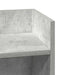 Masă laterală cu poliță gri beton 25,5x27x60 cm - WALTI WALTI