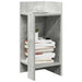 Masă laterală cu poliță gri beton 25,5x27x60 cm - WALTI WALTI