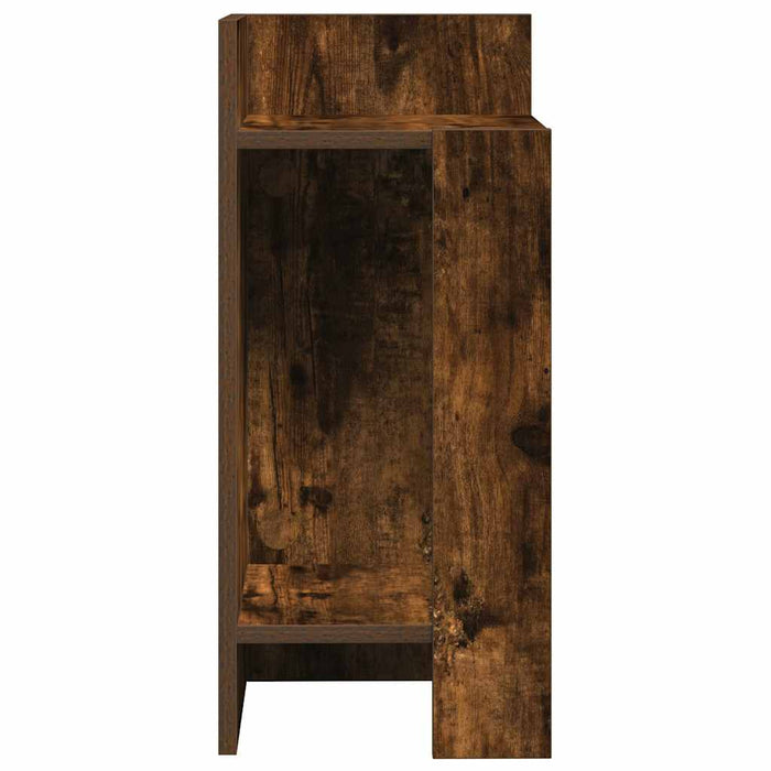 Masă laterală cu poliță stejar afumat 25,5x27x60 cm - WALTI WALTI