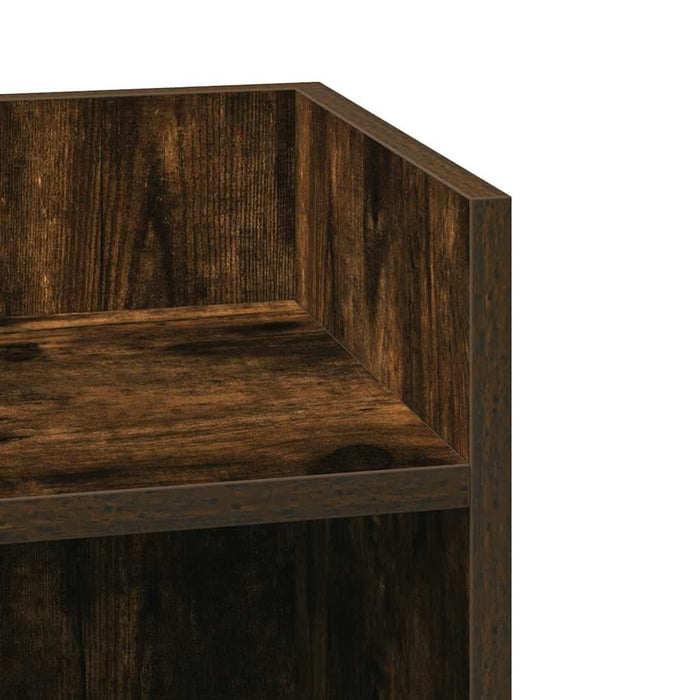 Masă laterală cu poliță stejar afumat 25,5x27x60 cm - WALTI WALTI