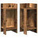 Mese laterale 2 buc cu raft lemn vechi 25,5x27x60 cm - WALTI WALTI