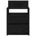 Noptiere 2 buc. cu 2 sertare, negru, 40x33x60 cm - WALTI WALTI