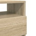 Noptiere 2 buc. cu 2 sertare, stejar Sonoma, 40x33x60 cm - WALTI WALTI
