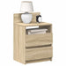 Noptiere 2 buc. cu 2 sertare, stejar Sonoma, 40x33x60 cm - WALTI WALTI