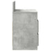 Noptieră cu 2 sertare, gri beton, 40x33x60 cm - WALTI WALTI